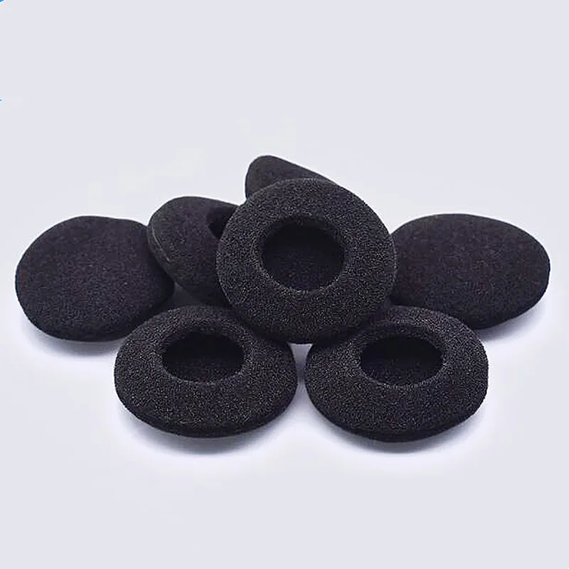 10Pcs Foam Ear Buds, 45mm Headphone Ear Pads Ear Cushions Replacement Sponge Covers Caps, Headset Earpads Earmuffs