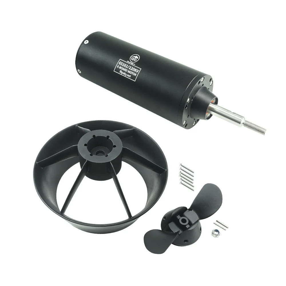 

Двигатель Flipsky 65161 6- 20S 100KV 120KV 6000W 12 мм Бесщеточный двигатель с круглой резьбой Бессенсорный амфибия IP68 Водонепроницаемый для Efoil