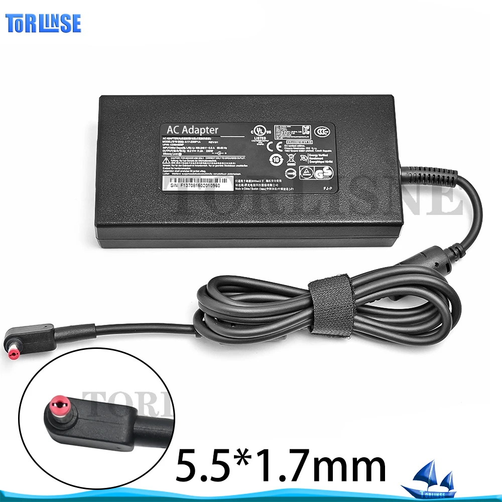 19.5V 11.8A 230W  A17-230P1A A230A033P Power Supply AC Adapter For ACER DELTA Chicony ADP-230JB D Laptop Charger