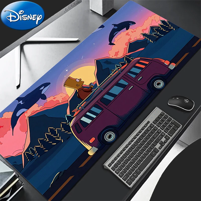 لوحة ماوس أنيمي كاربي ألعاب الكمبيوتر الكمبيوتر لوحة ماوس S-simpsons الكرتون Varmilo لوحة المفاتيح ملحقات ألعاب الكمبيوتر المحمول حصيرة مكتبية