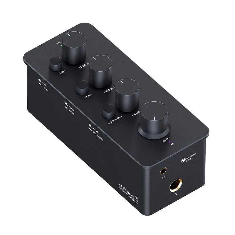 

Fosi Audio SK01 Desktop Portable Headphone Amp & Preamp (Standard Version) with 3.5mm & 6.35mm Jacks