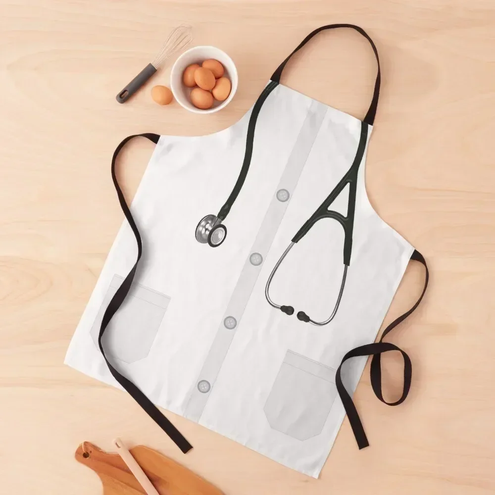

Doctor's Stethoscope Apron useful gadgets for home Kitchen Handle For Women Kitchen For Women Woman Kitchen Apron