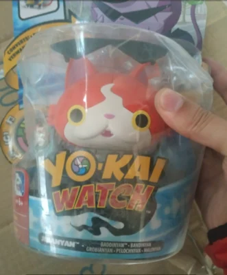 Bandai Monster Yo-kai Watch Action Figure Jibanyan Whisper Model Yo-kai Watch Coin Blind Box Toy Gift