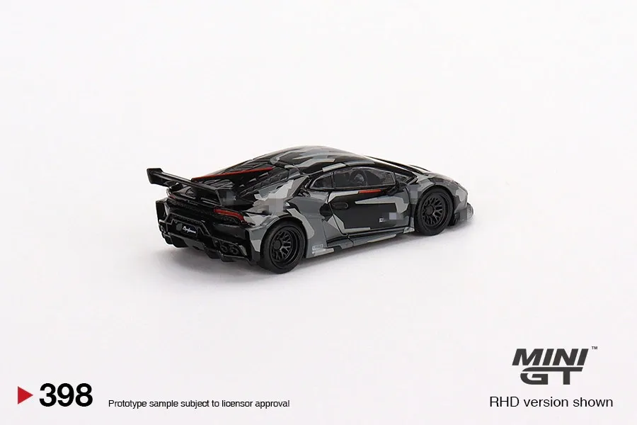 TSM MINIGT1:64 Huracan GT Alloy Model 398#