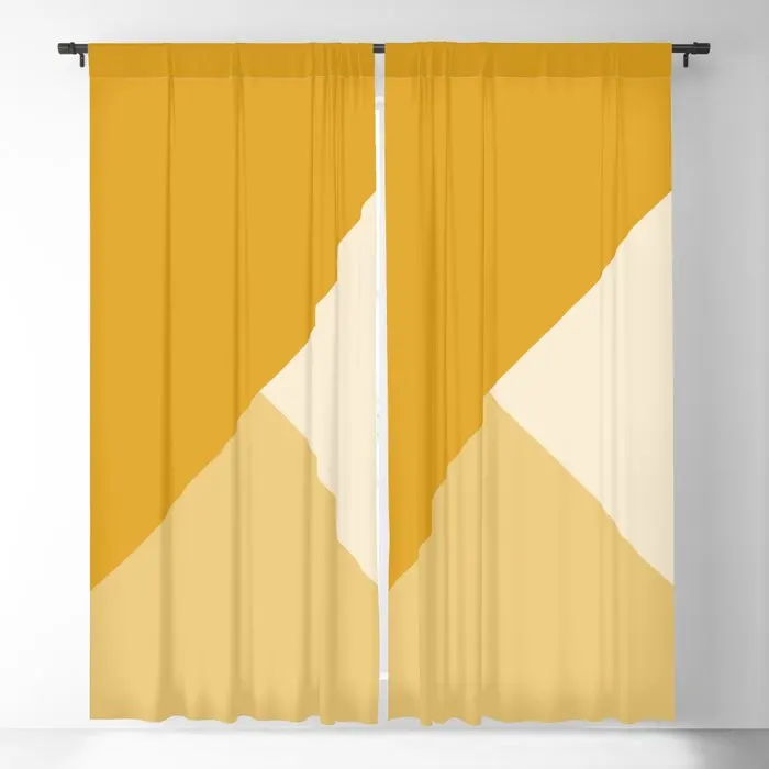 

Mustard Tones Blackout Curtains 3D Print Window Curtains For Bedroom Living Room Decor Window Treatments