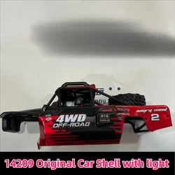 MJX 14209 14210 1/14 RC Car General Accessories 14209 Car Shell Assembly Original Parts with Light Assembly