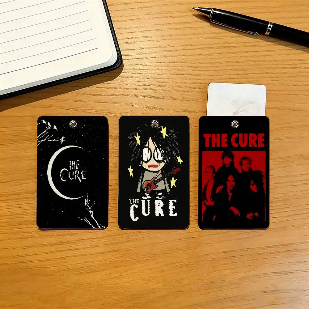 

Держатель для карт из искусственной кожи Band T-The C-Cure с брелком для банковских карт, сака, автобусных карт, защитный чехол для карт доступа