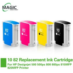 10 82 Replacement Ink Cartridge Compatible For HP Designjet 500 500ps 800 800ps 815MFP 820MFP Printer