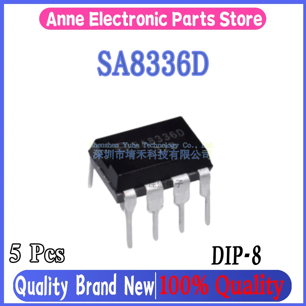 (5piece)100% New SA8336D DIP-8