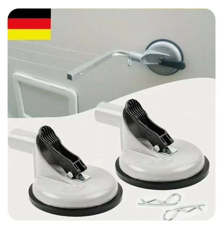 2 قطعة ل Thule Omnistor المظلة قوس للمنزل متنقل ظلة قوس مع شفط كأس التخييم RV اكسسوارات