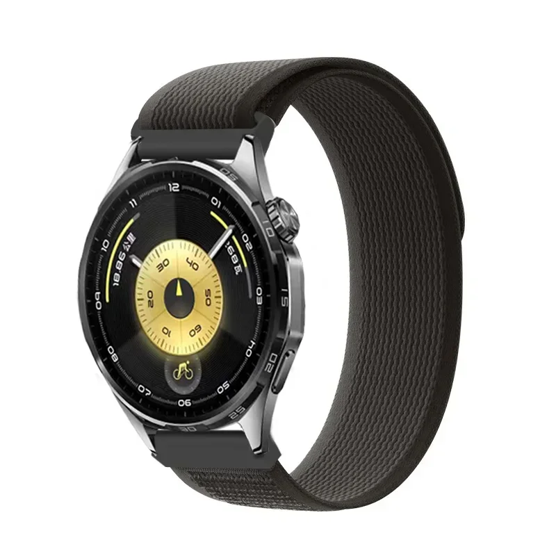 20mm 22mm Trail Nylon Loop Strap For Huawei Watch 5 GT6-5-4-3 GT6/5/3 Pro 46mm Bracelet For Galaxy Watch 7 6 5 4 40mm 44mm Band