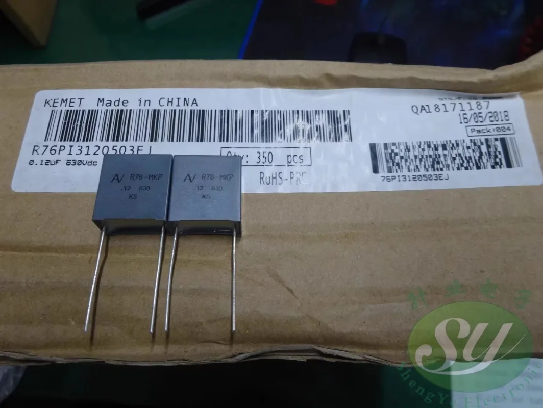 

10PCS AV R76 0.12uf/630V 120nf u12 124 New film capacitor 15MM