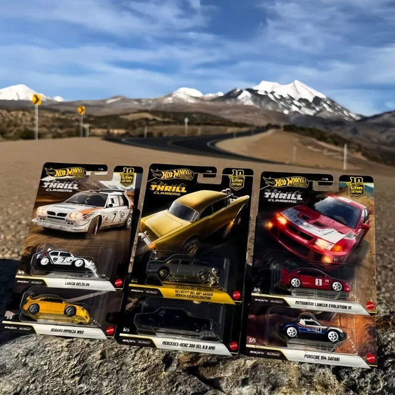 Hot Wheels Premium Nowości w styczniu 2026 POP Culture Rally Racers GARGE Thrill Climbers Model Samochodu Odlewany Prezent Niespodzianka