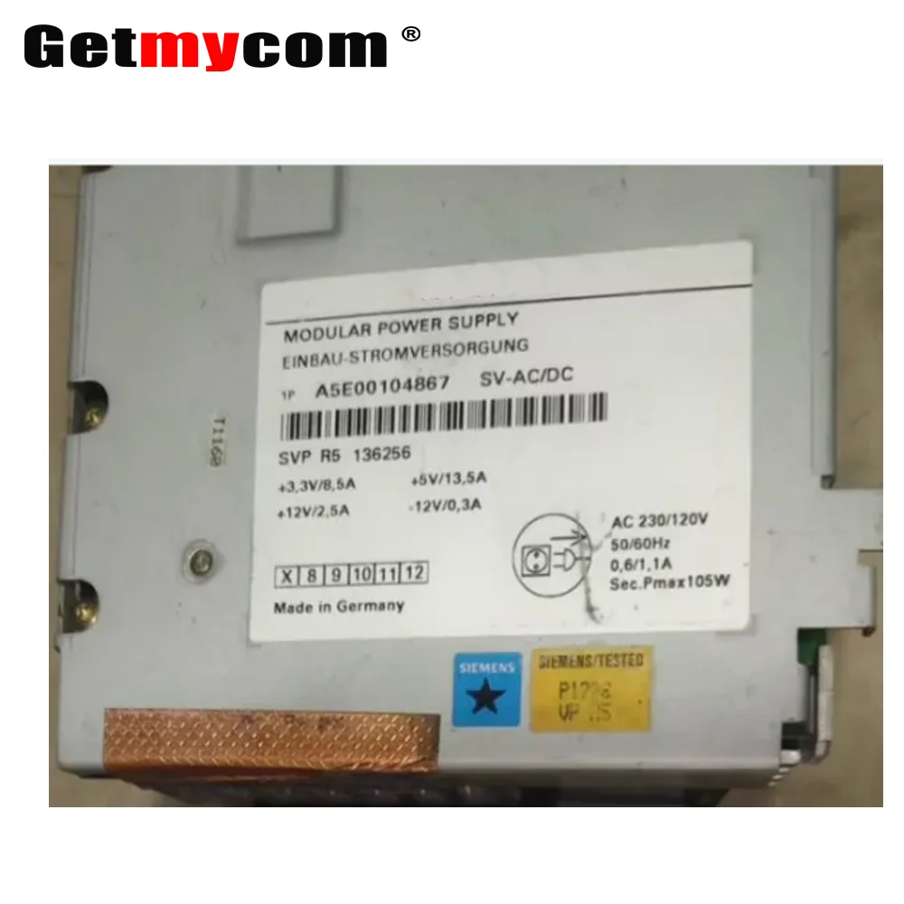 Getmycom for A5E00104867  power supply