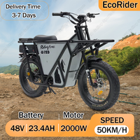 GT53 Cargo Electric Bike 2000W Powerful Motor 48V 23.4Ah Lithium Battery Off-Road Ebike 20\
