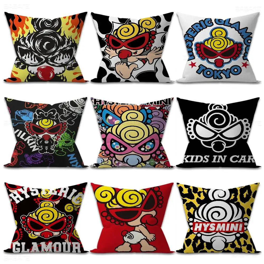 H-Hysterics-M-Minis Cushion Cover Inches Farmhouse Decor Home Throw Pillow Covers for Couch Decorations