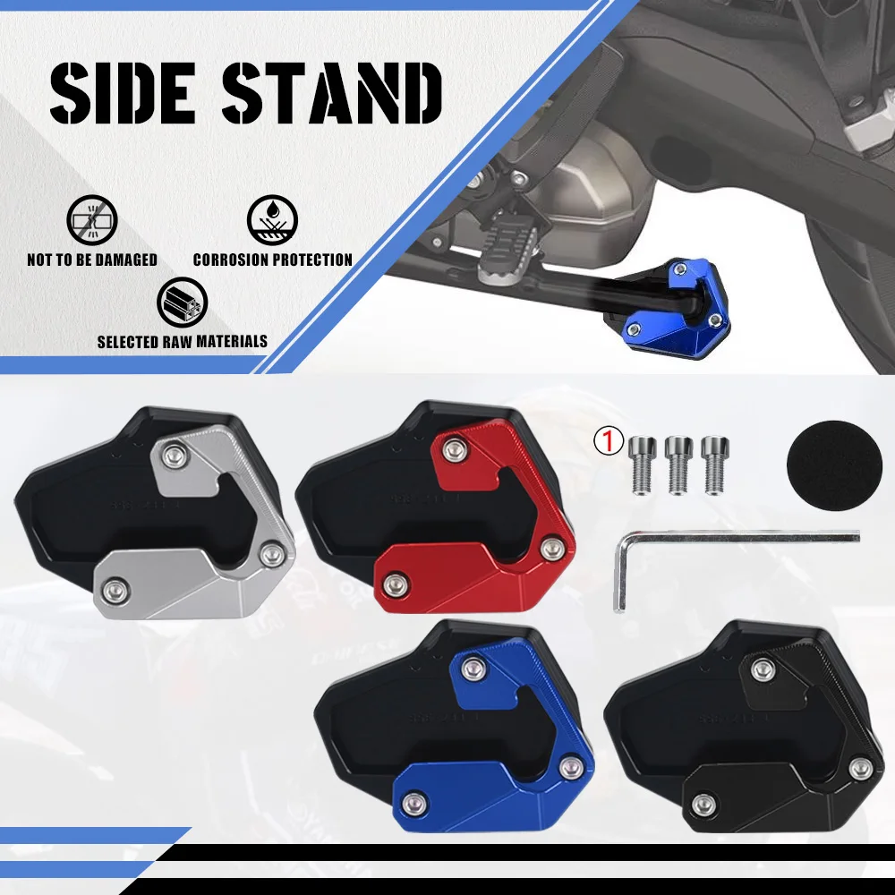 

2023 2024 2025 R 1300GS For BMW R1300GS Adventure ADV R1300 GS Motorcycle CNC Kickstand Side Stand Extension Enlarger Plate Pad