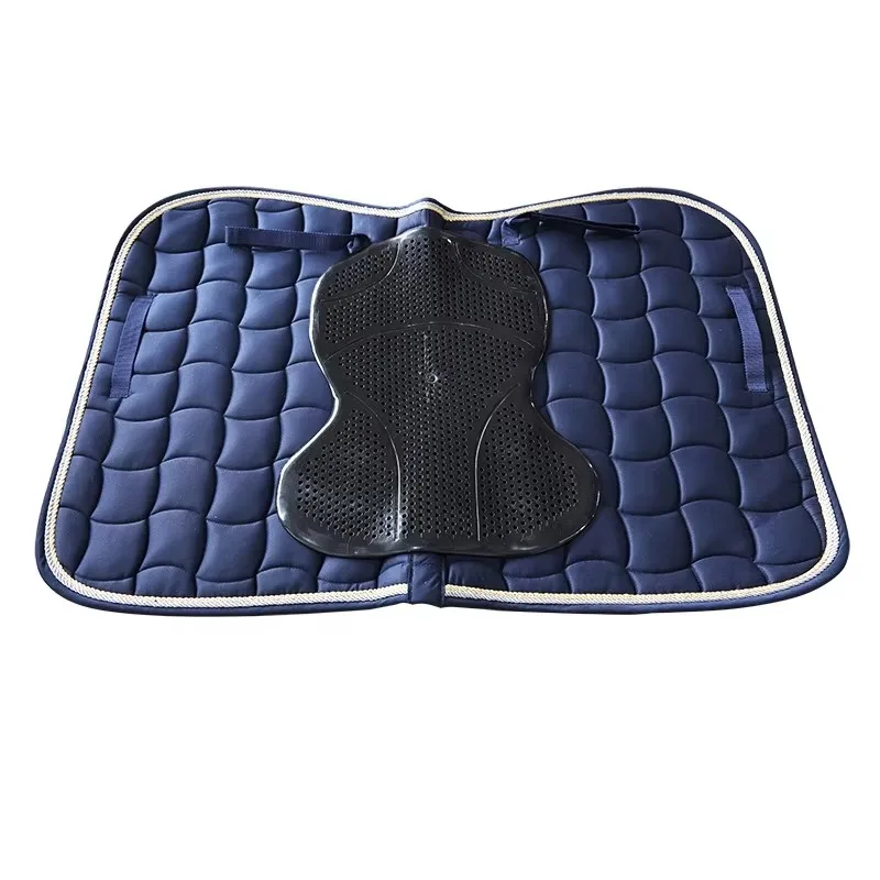 Horse Riding Equestrian Anti-slip Silicone Saddle Pad Shock Absorption Pad