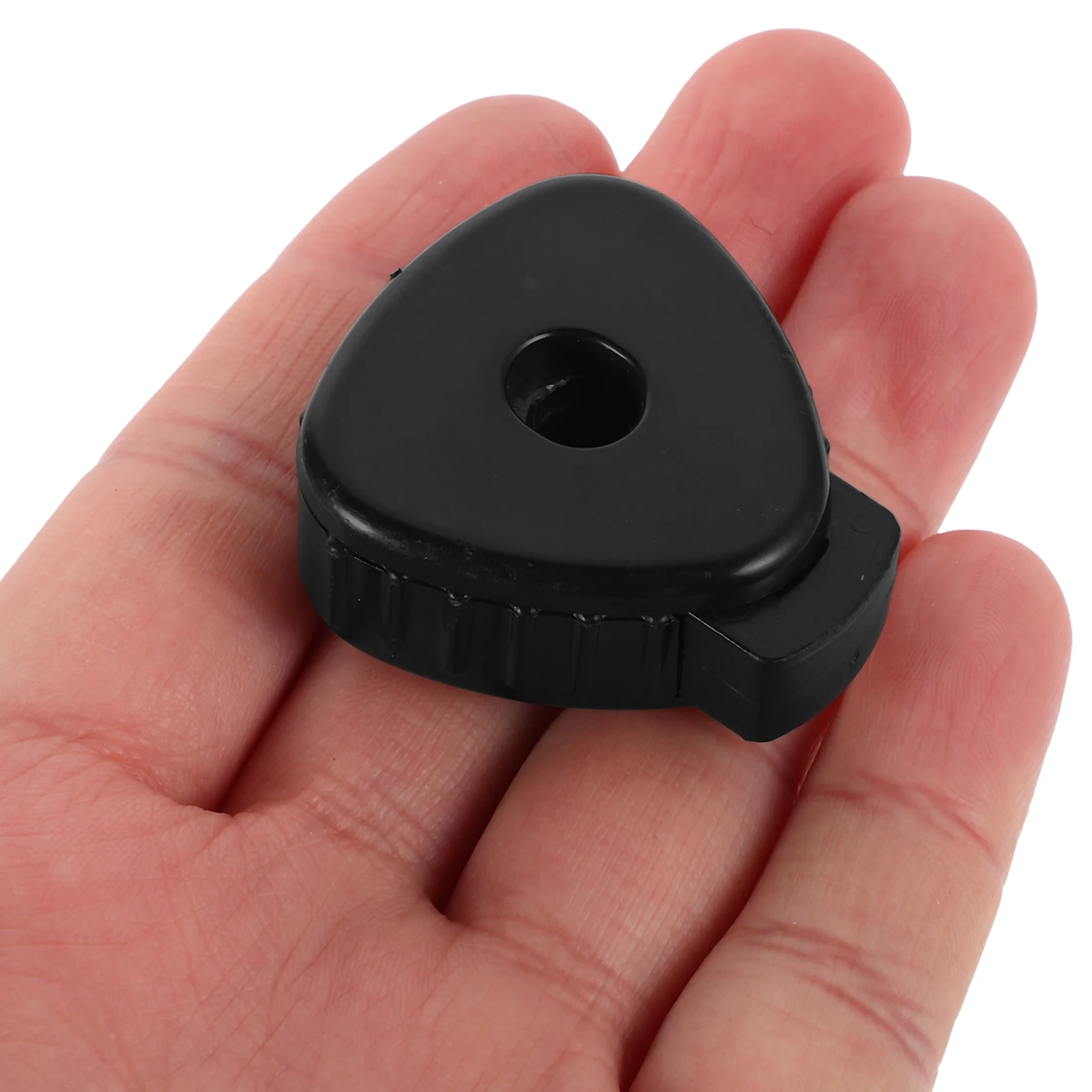 

6pcs Quick Release Nuts Black Plastic Drum Accessories Cotton Pads Replacement Quick Release Cap Drum Replacement
