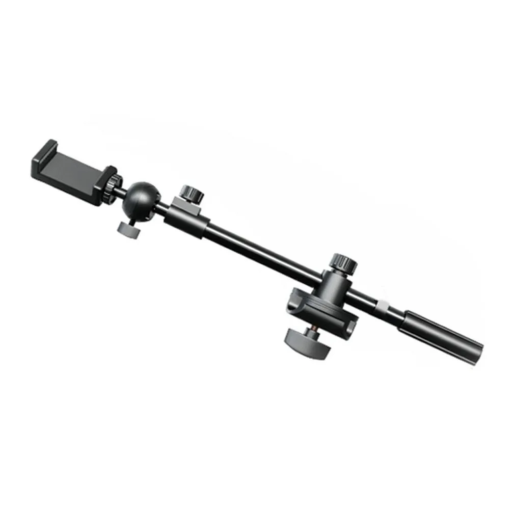 1pc Tragbare 55CM Rotierenden Mikrofon Stehen Querlatte Arme Mic Clip Halter Verlängerung Halterung Grad Einstellbare Querlatte