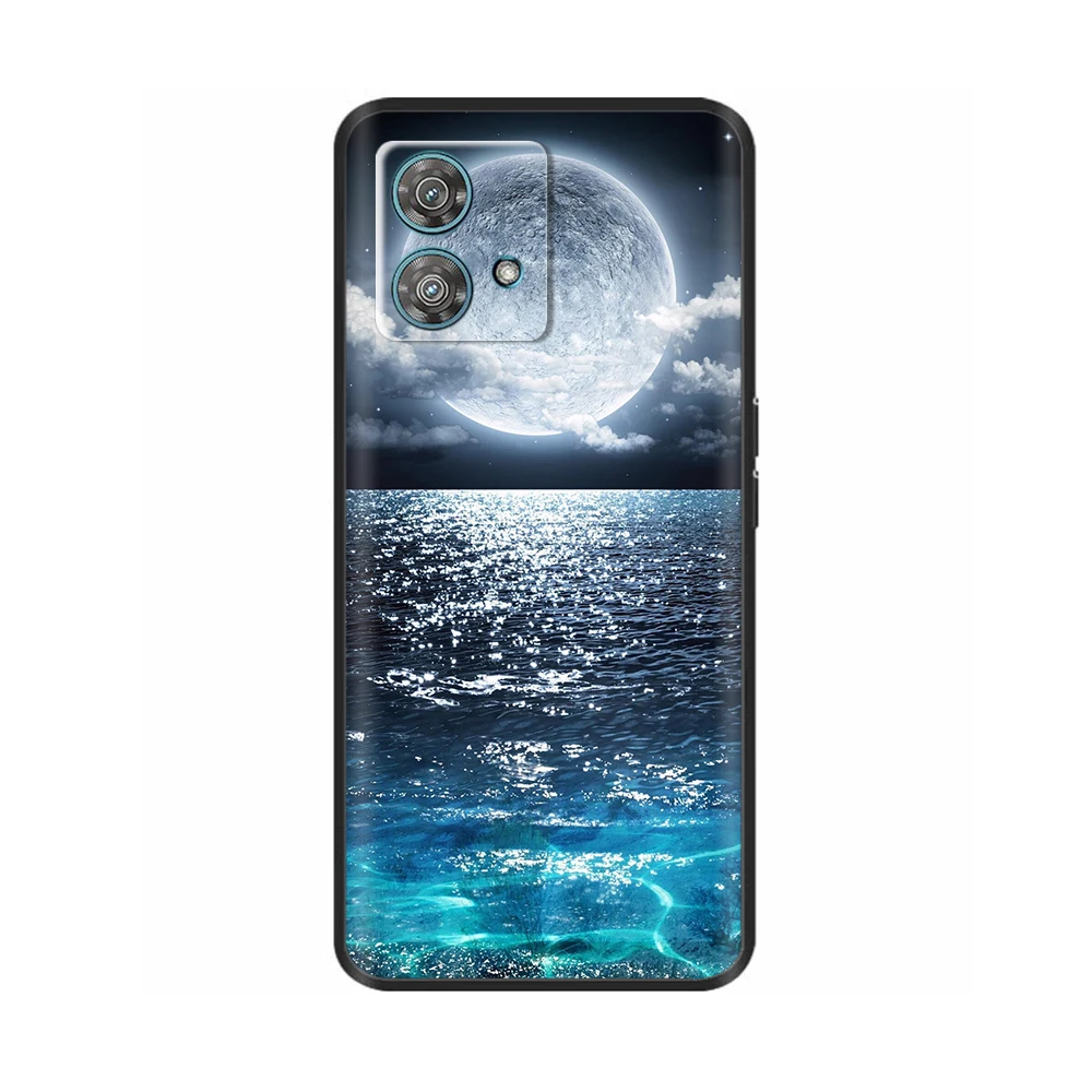 For Moto Edge 40 Neo Case Shockproof Shell Soft Silicone TPU Back Cover For Motorola Moto Edge40 Edge 40 Neo 5G Phone Cases Etui