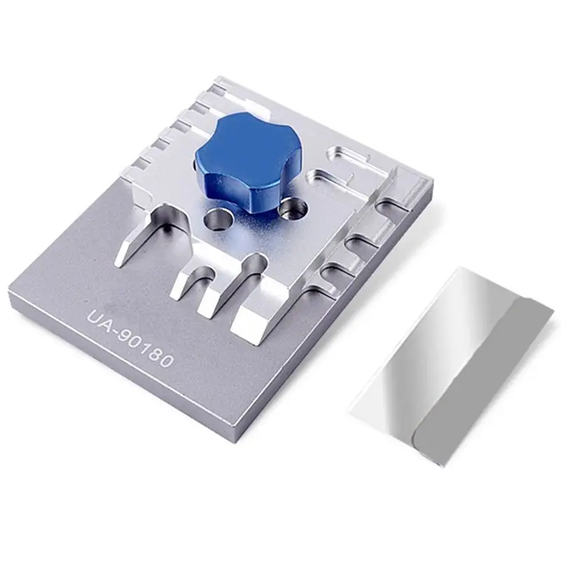 

Усовершенствованный мини-пресс UA-90180 для гибки деталей из ПЭ, инструмент для моделирования, гибки фототравленых деталей и чипов - B61B