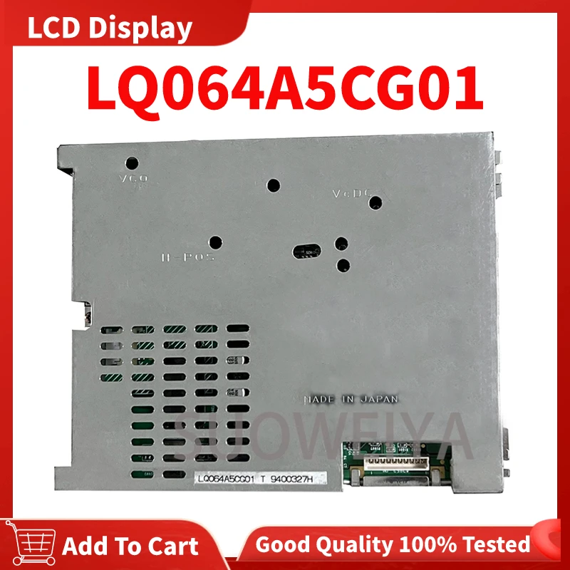 

100% Original LQ064A5CG01 A+ Grade 6.4 Inch 480*234 LCD Screen Panel for Car GPS Navigation System Tested Before Shipment