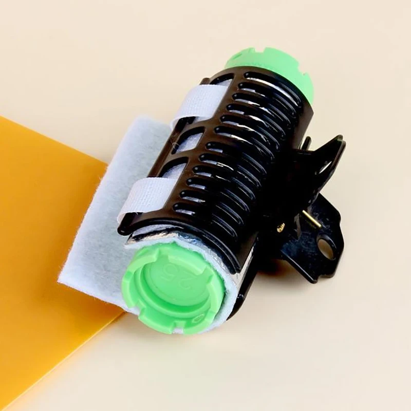 مقاطع قضيب بيرم مع الإسفنج مقاومة للحرارة الرقمية بيرم بار المشابك تصفيف الشعر موجة صانع الشعر لتقوم بها بنفسك أدوات التصميم