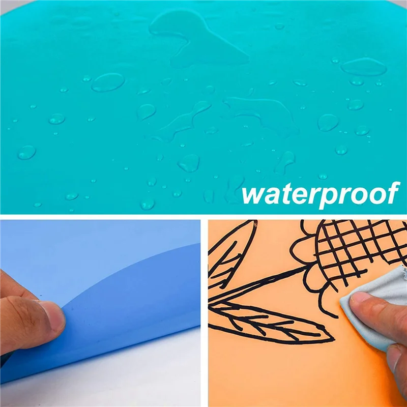 

A70P 36Pcs Dry Erase Circles Removable Vinyl Dot Stickers For School Classroom Table & Desk 11.8Inch