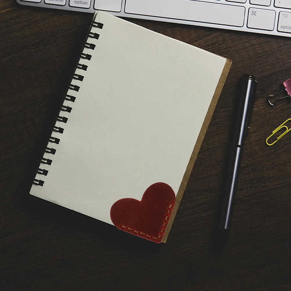 

2 шт. закладки в форме сердца, стильные уголки для страниц, декоративные аксессуары для книг для студентов и учителей