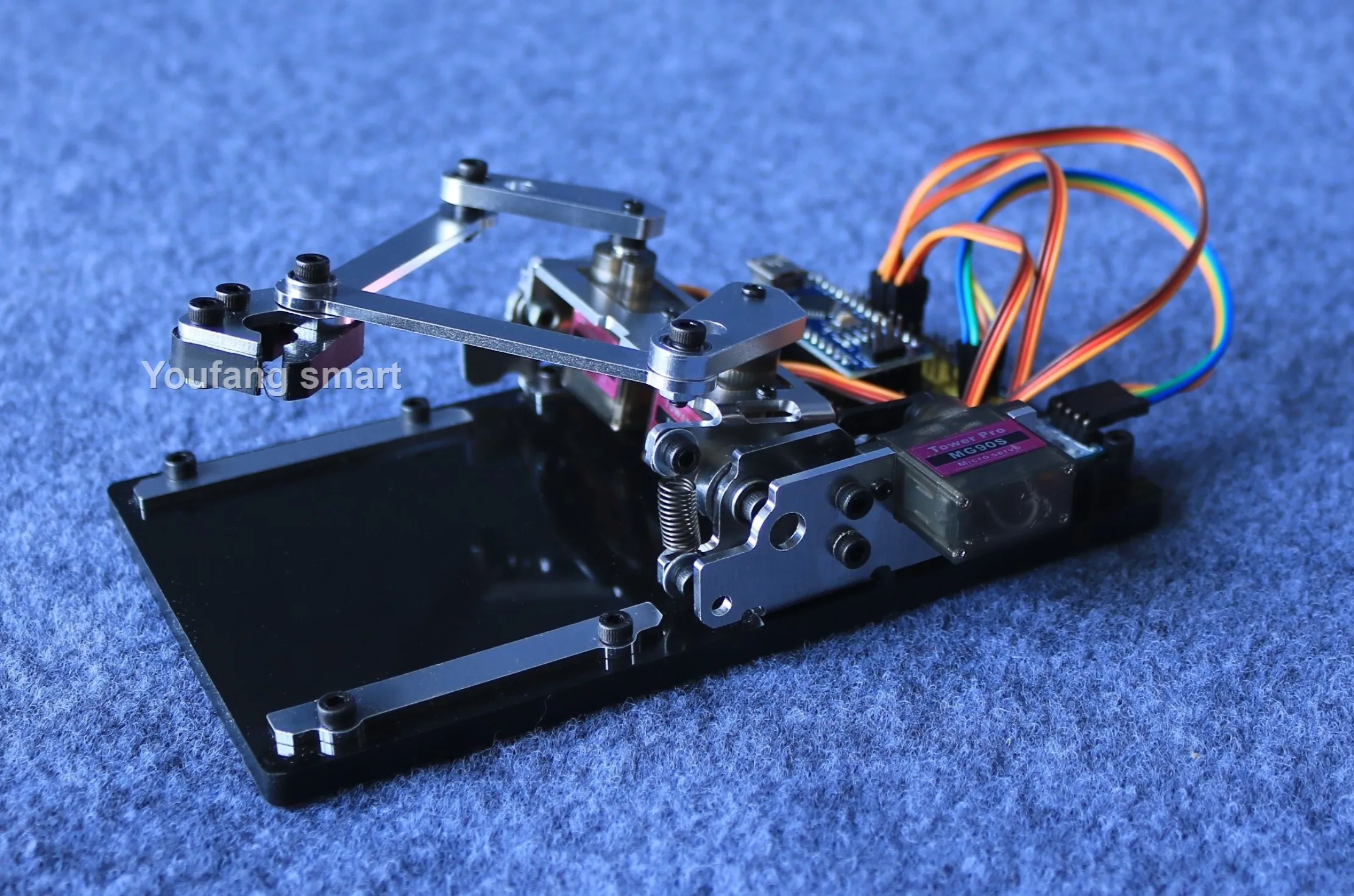 Drawbot Roboter MG90S Manipulator Artboard Bots APP Zeichenmaschine für Arduino Roboter DIY Kit für NANO programmierbarer Roboterstarter – Detail 14