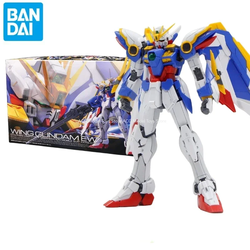 

In Stock Bandai RG 1/144 XXXG-01W Wing Gundam EW Anime Action Figure Toys Collection Gifts