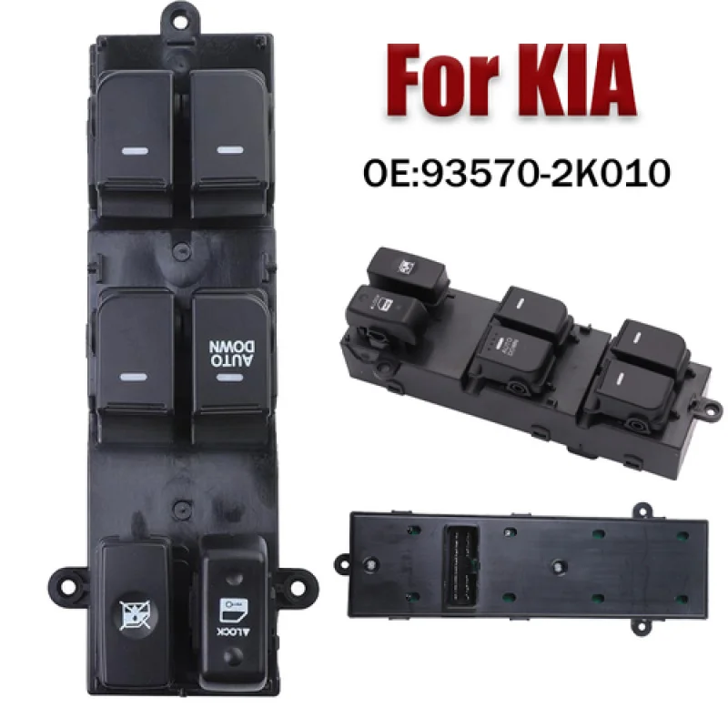 

A + ABS главный переключатель управления окном автомобиля 93570-2K010 для KIA Soul 2009-2013