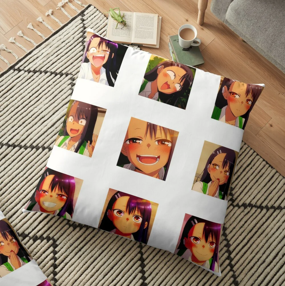 Ijiranaide Nagatoro San Hayase Nagatoro Pack 1 Pillow Cover Sofa Cushion Cover Living Room Bedroom Decor Pillow Case Home Decor