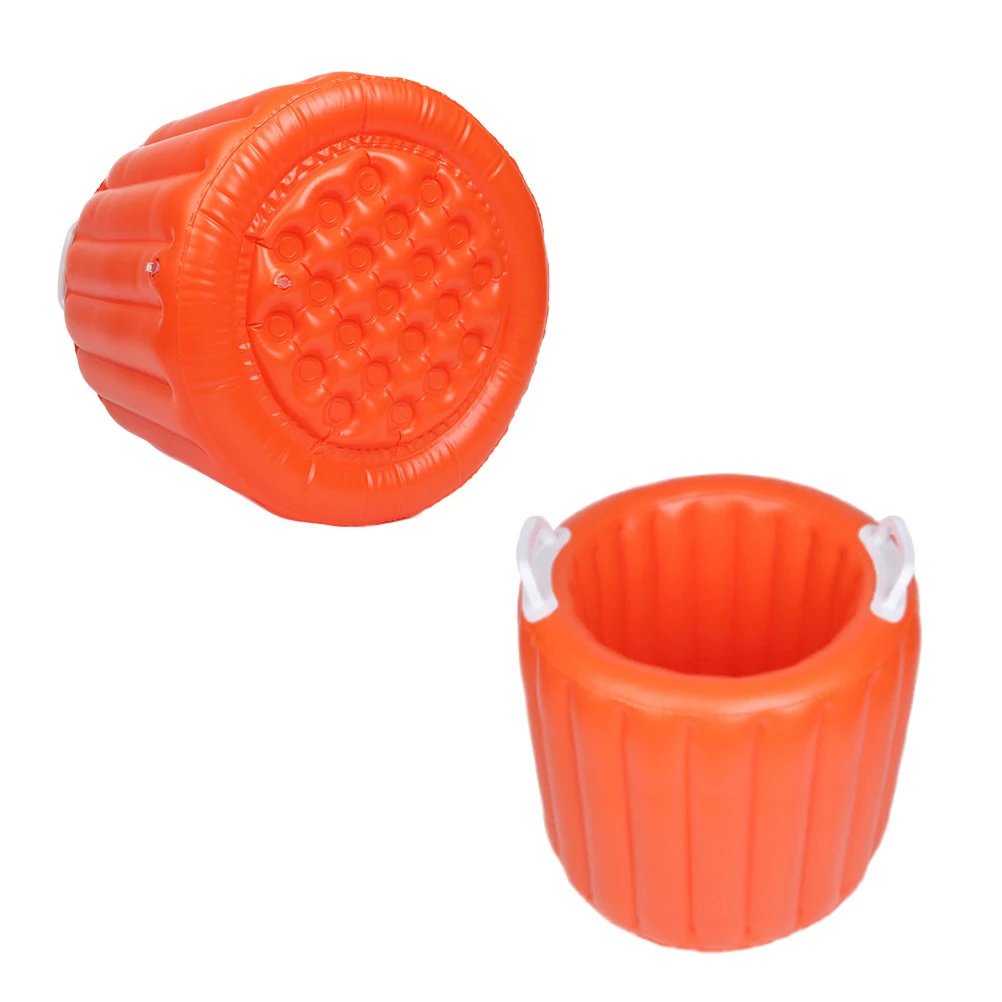 

Inflatable Ice Bucket Foldable Pvc Lightweight Portable For Outdoor Camping Home Multi-Functional Tool