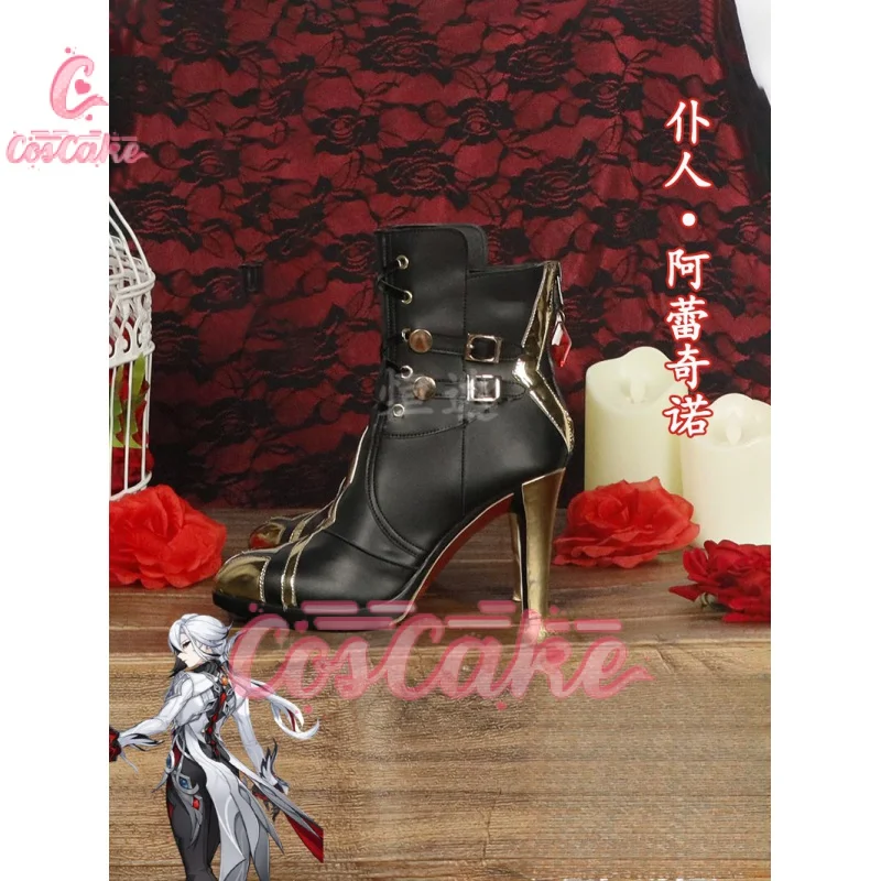 Buty Cosplay Genshin Impact arlekin