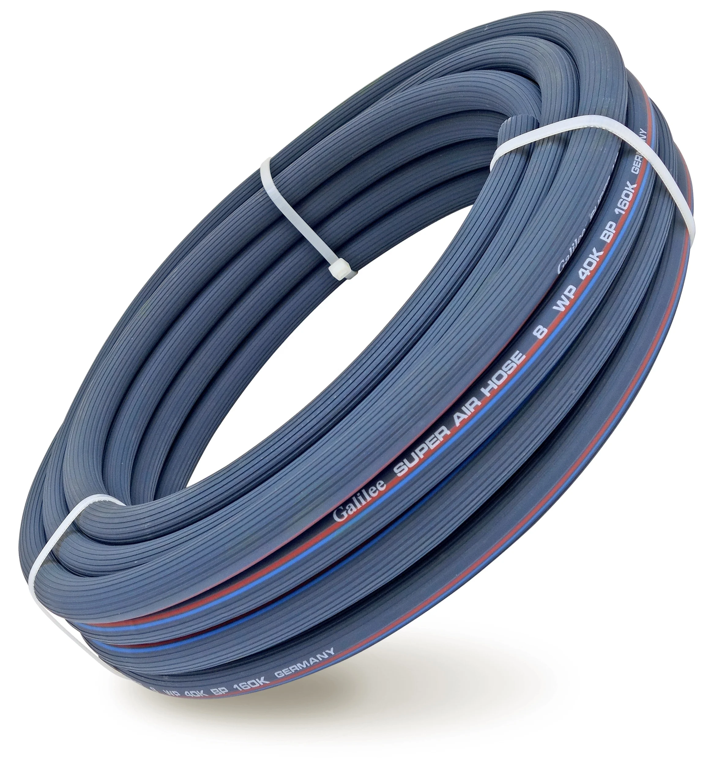 16mm 100 Meters 40 Bar Matte Surface High Pressure PVC Hose Pipe Flexible PVC Air Compressor  Hose Pneumatic Air Hose