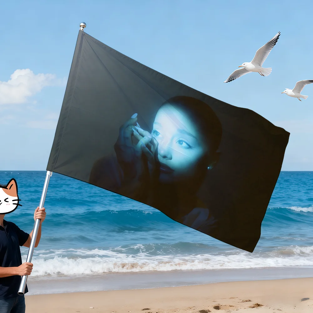 A-ArianaS-ES G-GrandeS-ES Eternal Sunshine Deluxe Flag Outdoor Garden House Banner Decoration Courtyard Porch Lawn