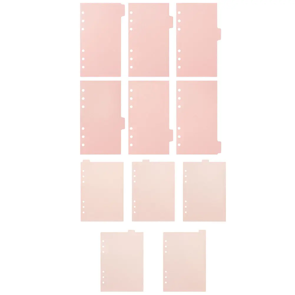 2Sets Index Dividers Stable Notebook Printed Tabs Long-Lasting Use for Journals Presentations Reports Binder Supplies