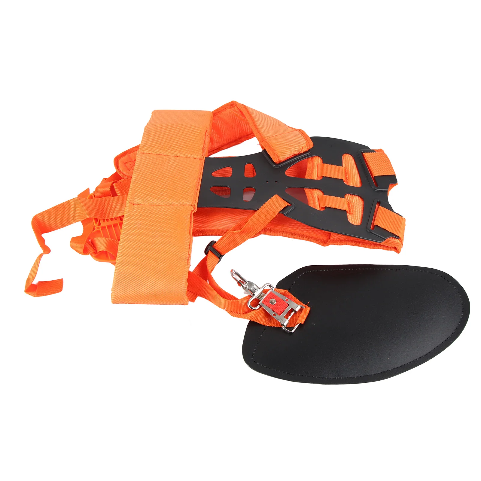 Adjustable Trimmer Strap, Adjustable Lawn Mower Strap with Soft Pad Labor Saving Garden Trimmer Double Shoulder Strap
