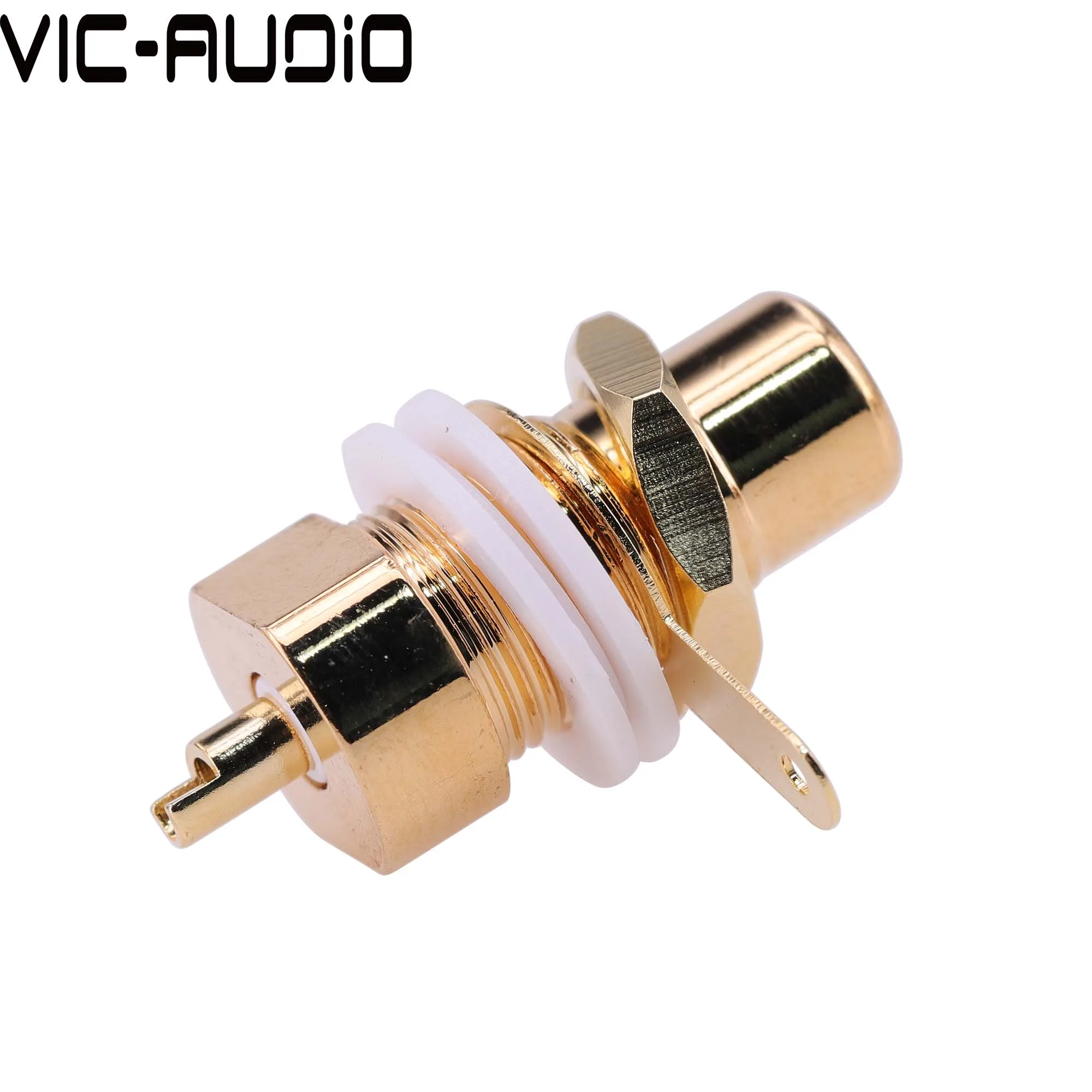 Разъем RCA, гнездовой разъем, шасси, разъем, аудиоразъем, перегородка, цикл, гайка, пайка, позолоченный усилитель, аудиоразъем