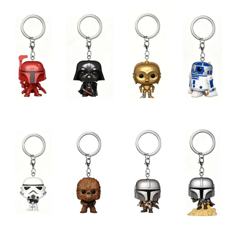 figuras-de-personagens-de-desenho-animado-star-wars-darth-vader-the-mandalorian-r2-d2-c-3po-mini-chaveiro-de-pvc