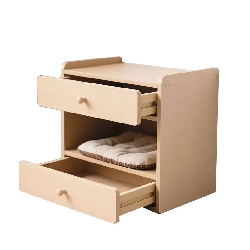 Solid wood cat nest drawer to store pet nest, universal in all seasons, scratch-resistant and wear-resistant c