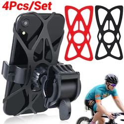 Motorcycle Cycle Phone Holder Elastic Silicone X Web Grip Phone Mount Band Elastic Rubber Cycling Navigation Phone Fixed Strap