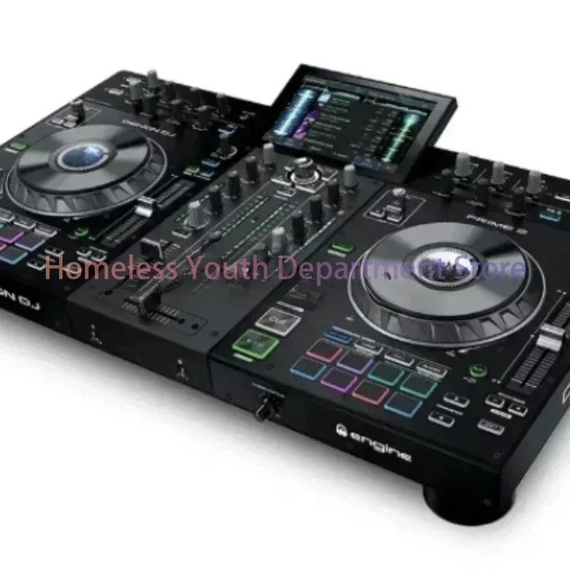 With Confidence New 4 4-Deck Standalone DJ Controller System w 10