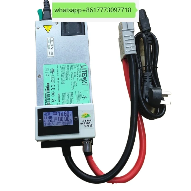 3.65V12V charger 90A high power 1100W14.6V lead acid lithium iron phosphate charger car programming