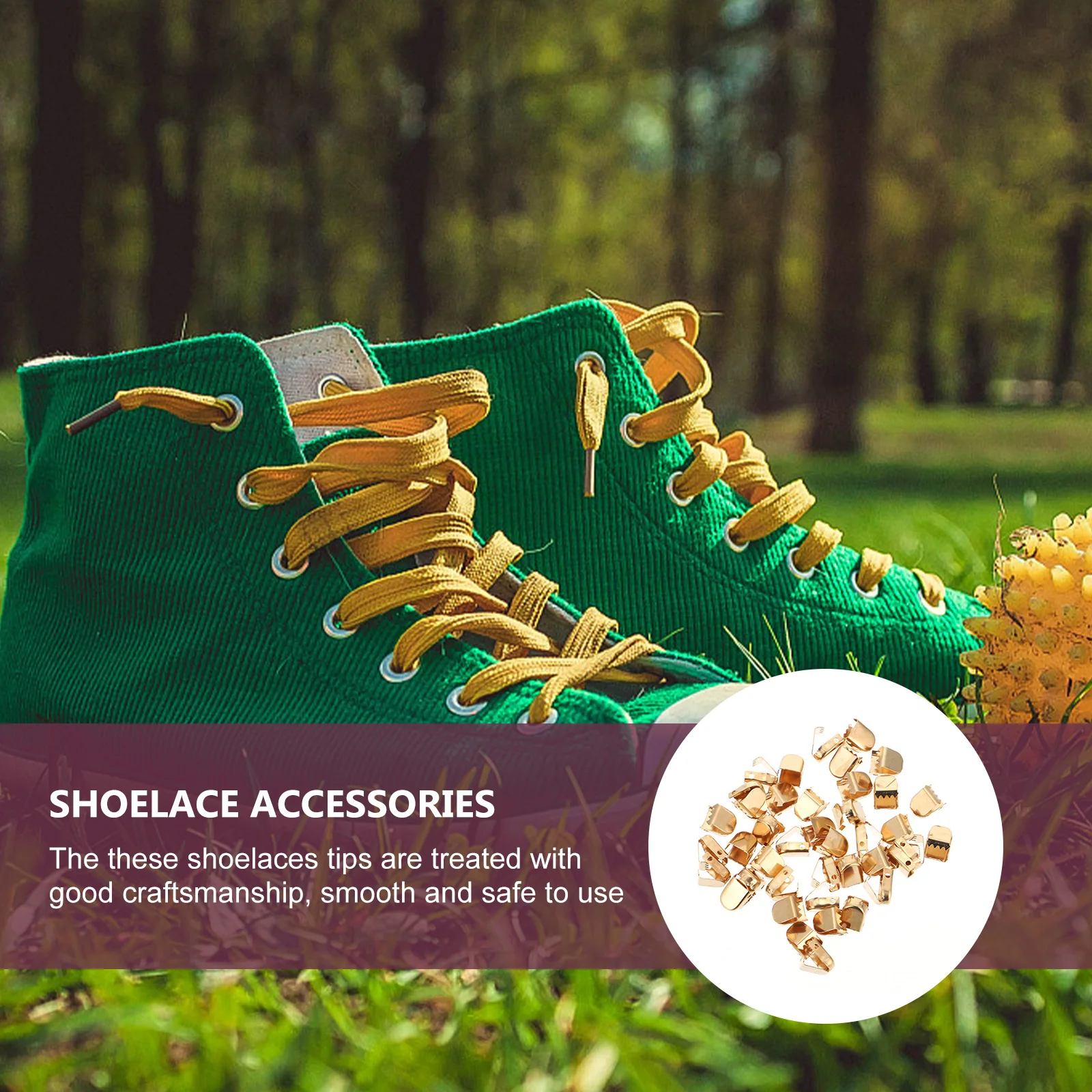 

100pcs Metal Clips Shoe Lace Accessories Running Shoes Lace Locks Shoelace Connectors Buckles Sneaker Laces Clasps