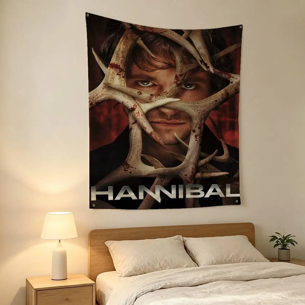 T-TV Series h-Hannibal Flag Suitable For Party Club Outdoor Interior Wall Decoration Banner Fans Gift 5