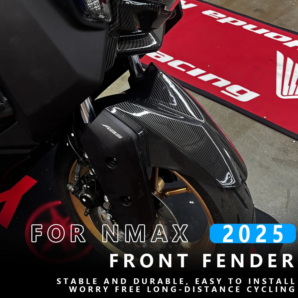 

MTKRACING For YAMAHA NMAX 2025 Motorcycle Accessories Front Wheel Hugger Fender Mudguard Mud Splash Guard Fairing Cover