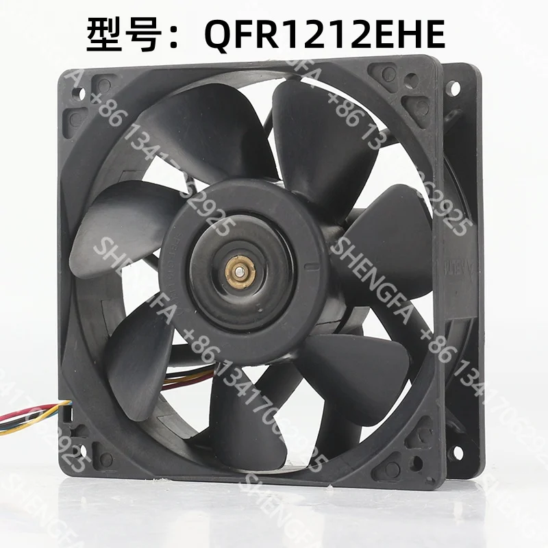 New Delta 5V 24V 48V DC12V 1.50A 12038 120x120x38MM 12CM Violent 4-wire PWM speed regulation chassis QFR1212EHE cooling fan